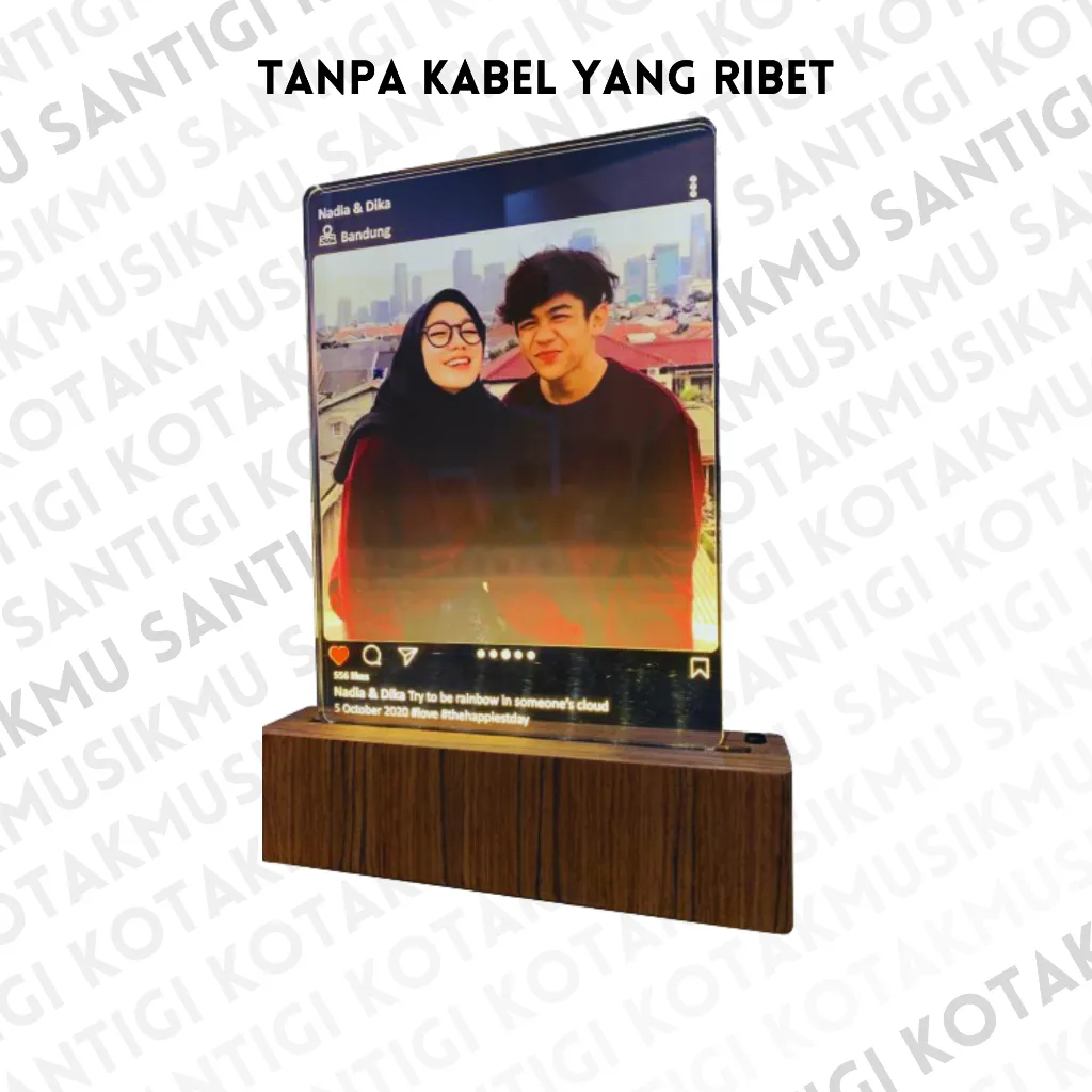 Kotakmusikmu - Instagram LED Acrylic Custom