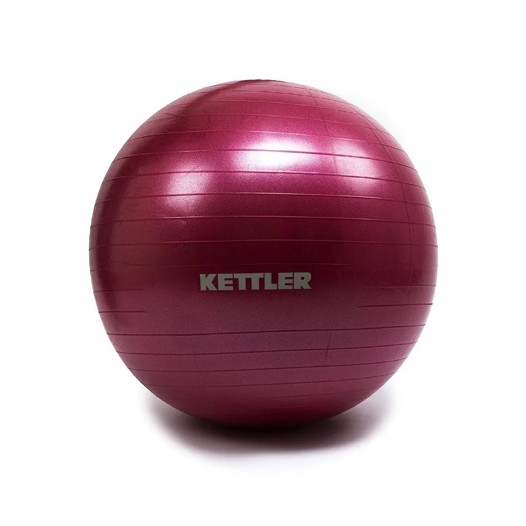 Kettler Yoga Ball 65cm - Burgundy 134-110