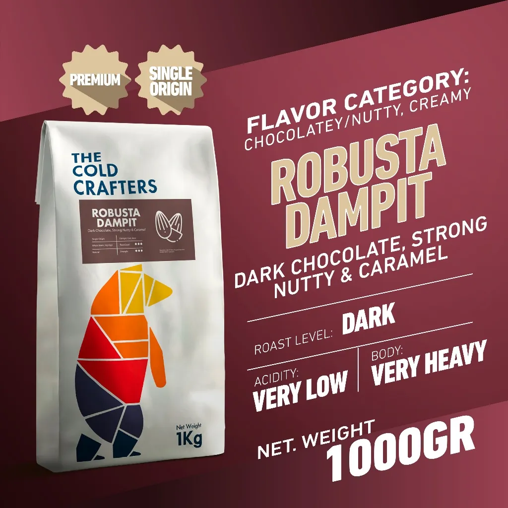Robusta Dampit Biji Kopi Roasted Beans