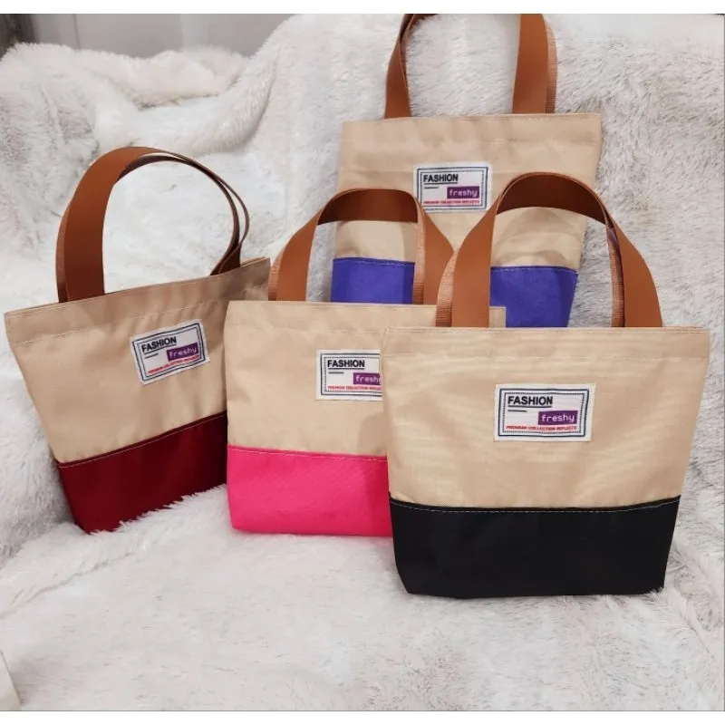 Pouch Kanvas Totebag Mini Cordura Asli
