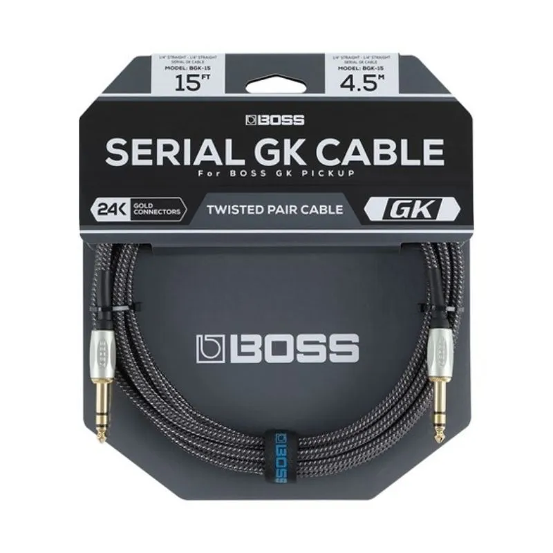 Boss BGK GK Cable for GK-5 GK-5B - 1m 4.5m 9m