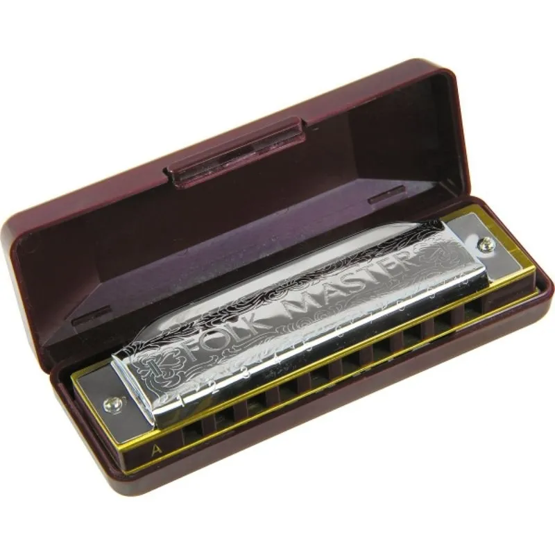SUZUKI - Harmonica Folk Master 10H 1072