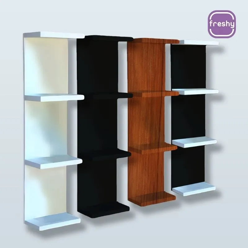 Rak Serbaguna Susun Hiasan Dinding Minimalis Aesthetic Multifungsi