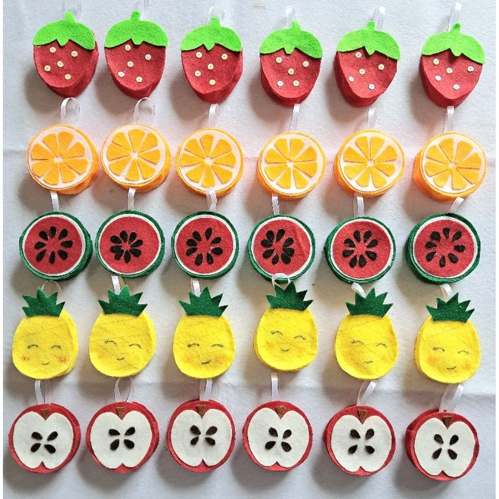 Wadah Telur Karakter Buah