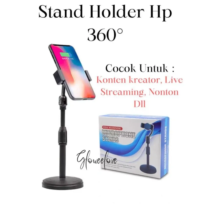 Tripod HP stand holder 360° tripod meja portabel HD-25