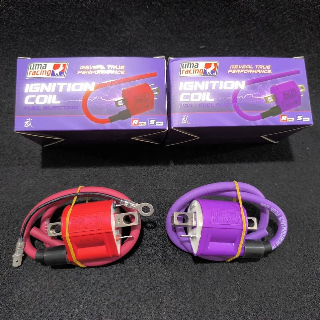 KOIL UMA RACING UNIVERSAL MOTOR BEBEK DAN METIC TERSEDIA KOIL CARBU & INJEKSI / ORIGINAL UMA