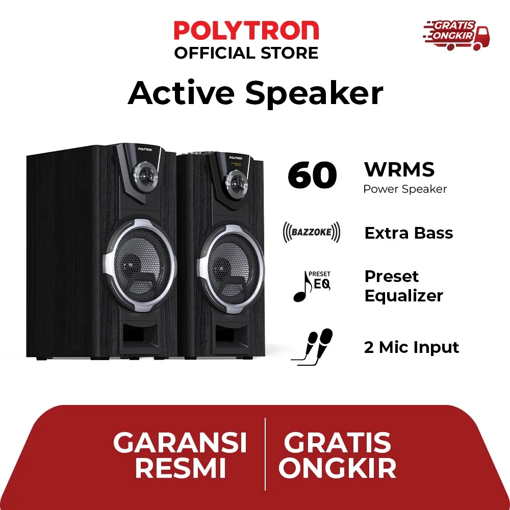 POLYTRON Active Speaker PAS 8F12