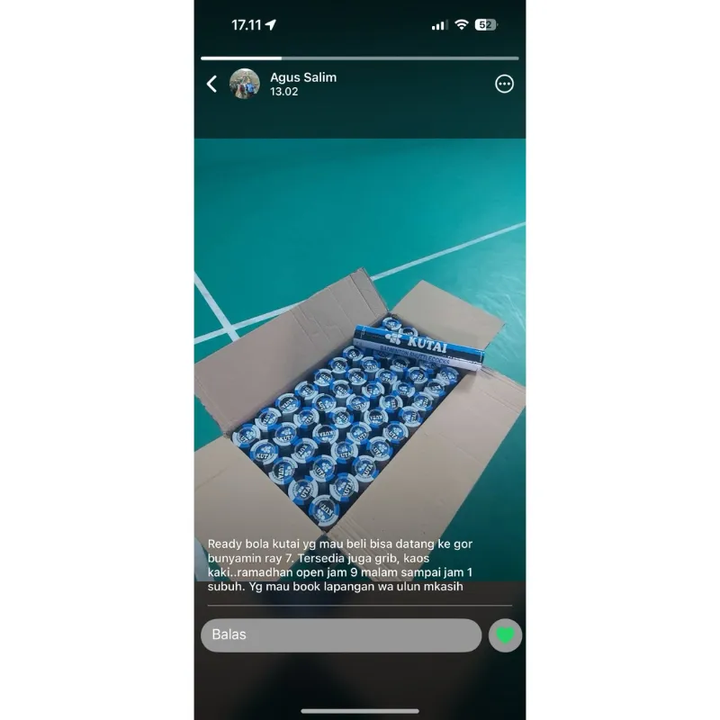 SHUTTLECOCK KUTAI 50 dz