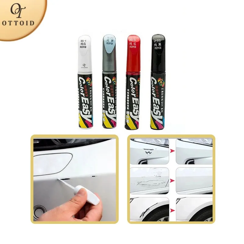 OTTOID Penghilang Baret Body Mobil Spidol Baret Mobil Penghilang Car Paint Pen Tahan Air Dan Tahan Lama