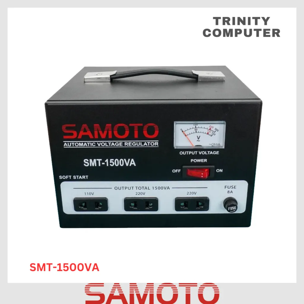Stavolt SAMOTO Stabilizer Servo Motor 1500 VA 1.5KVA SMT-1500VA SMT 1500VA SMT-1500