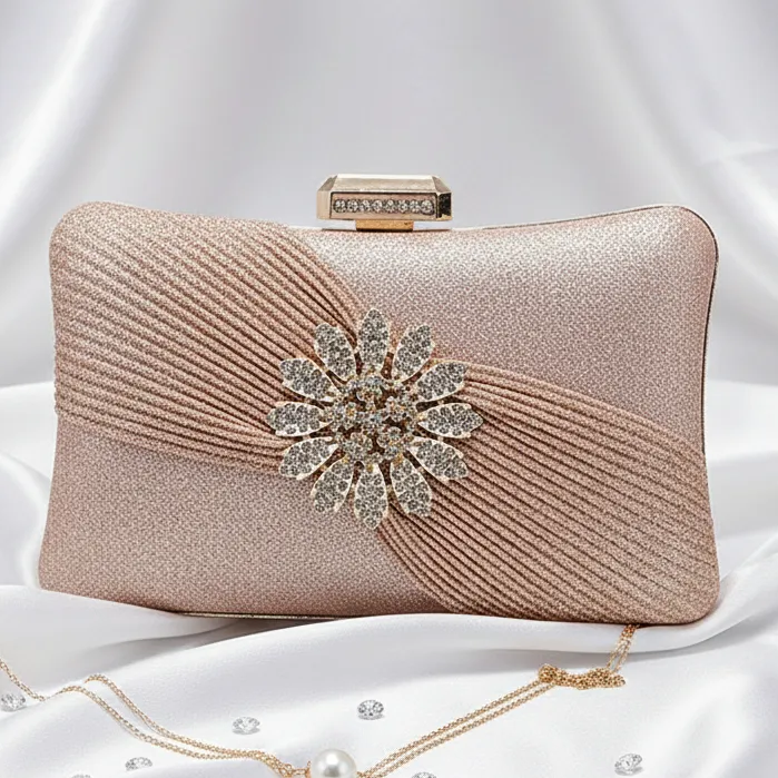 Waiwai Tas Wanita Import 20101G Clutch Pesta Mewah