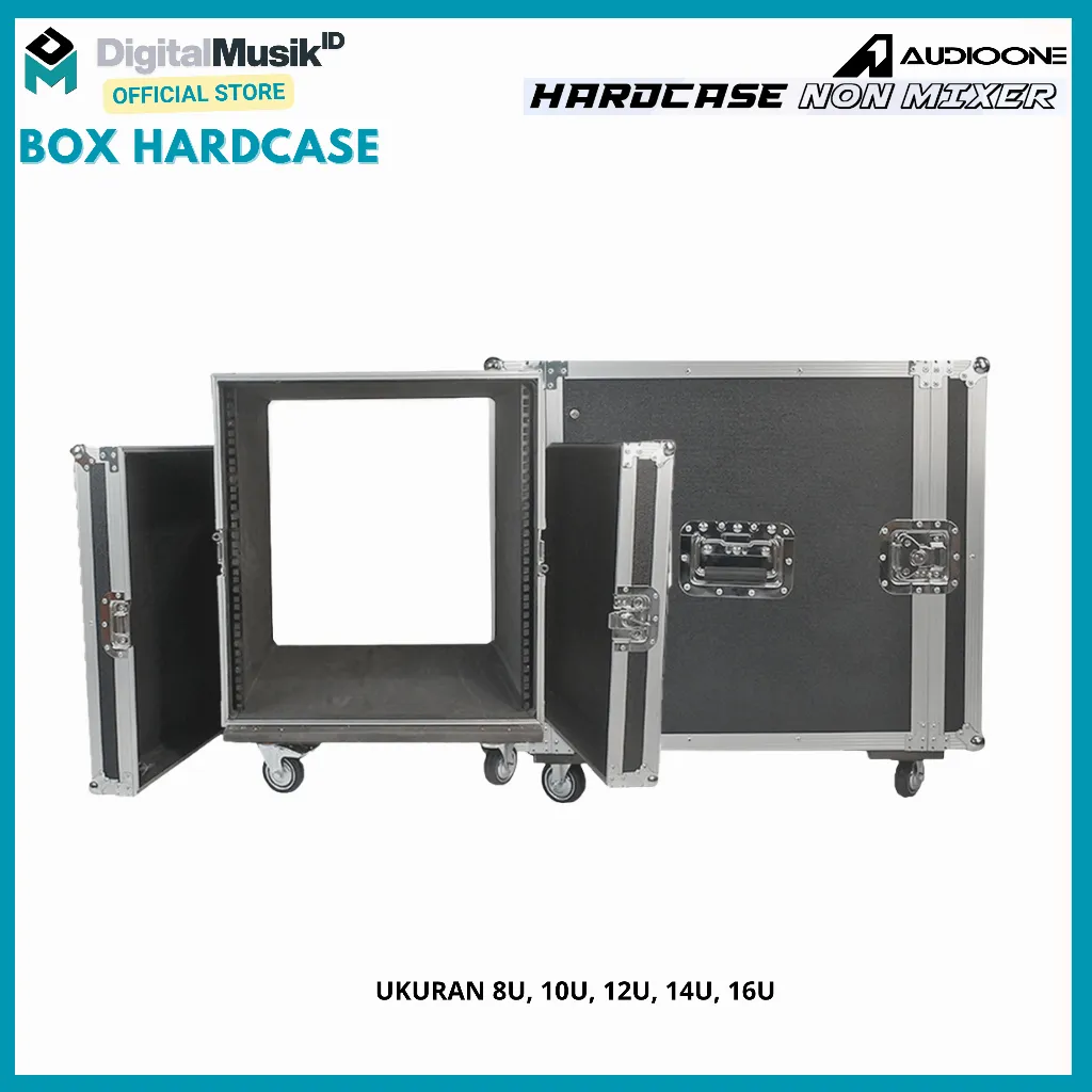 Box Hardcase Sound System Non Mixer Speaker Ukuran 8U 10U 12U 14U 16U 16U kualitas Premium kokoh |DM