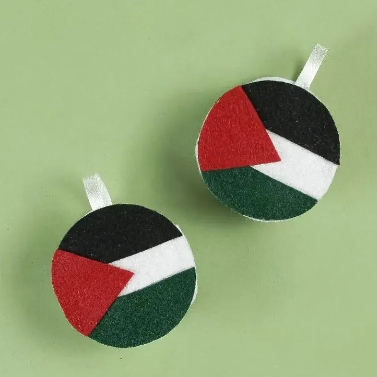 Paket Dekorasi Kembang Telur Karakter Palestina 50pcs