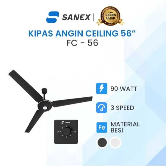 SANEX Kipas Angin Atap Ceiling 56 Inch FC56