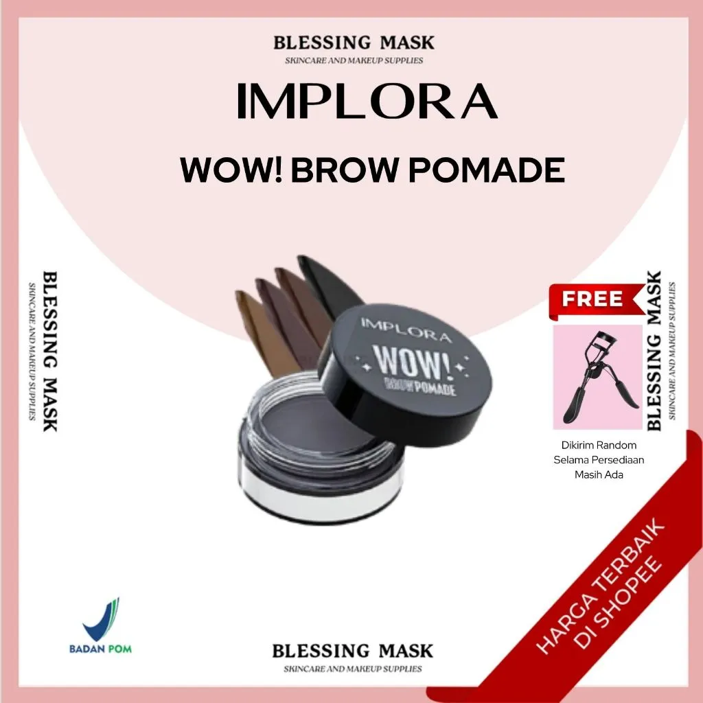 Implora Wow Brow Pomade | EYEBROW | eye brow black | eyebrow brown