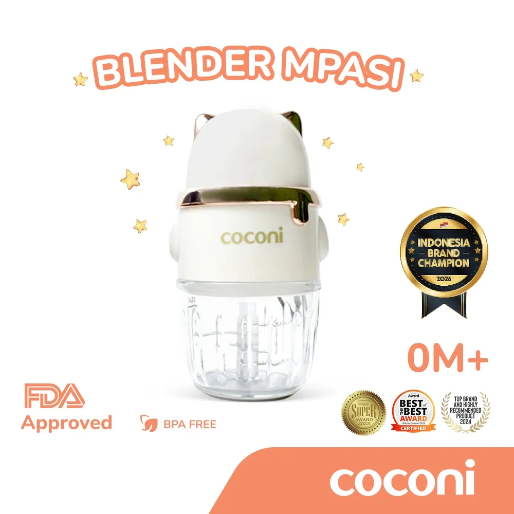 COCONI Food Blender | Blender Mini Pengolah Penghalus Makanan MPASI