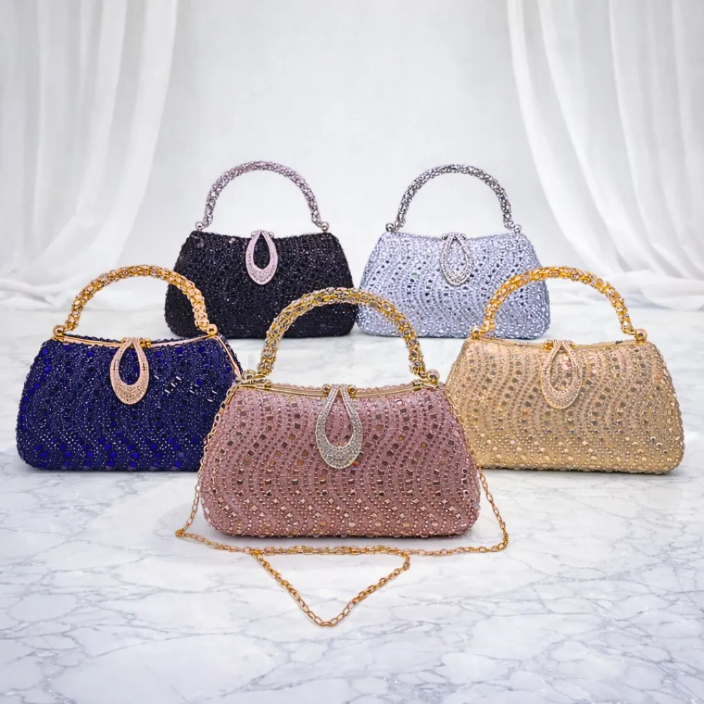 Waiwai Tas Pesta Wanita Jinjing Diamond 882-1 Clutch