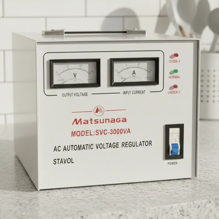 stabilizer Matsunaga 3000w stavol SCV 3000N 3000 watt bisa menggunakan gojek