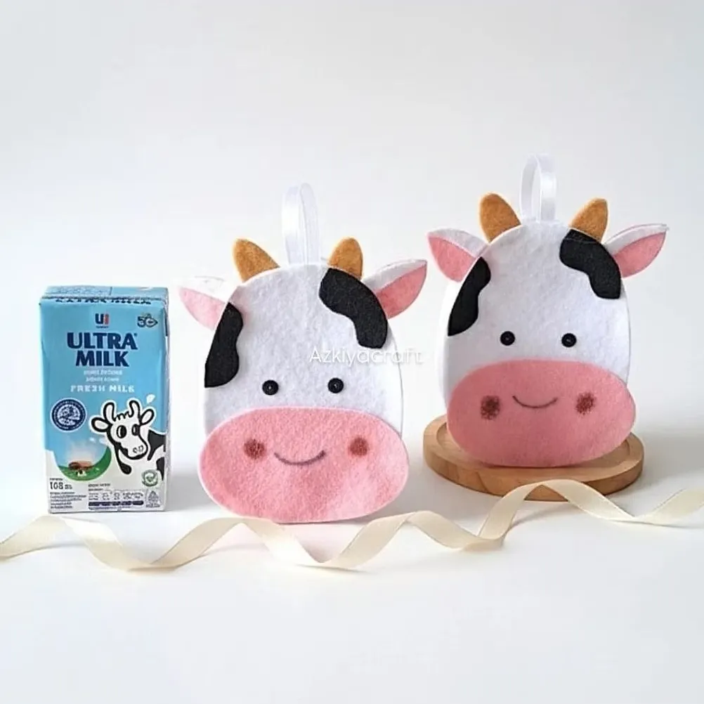 Pouch Susu Kotak 125ml Souvenir Ulang tahun Anak