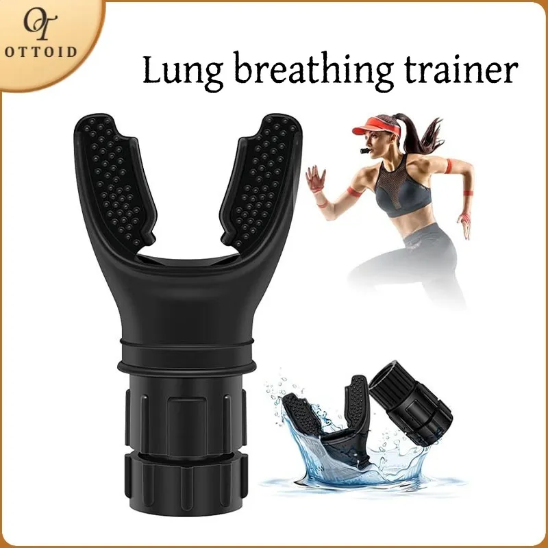 OTTOID Lung Breathing Trainer Lung Respiratory Fitness Trainer Alat Senaman Pernafasan Pernafasan