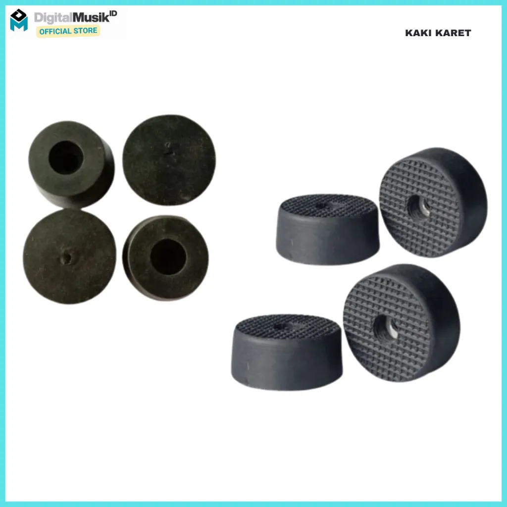 Kaki Karet Amplifier Box Speaker Diameter 3.5cm - Kaki Alas Bantalan Hardcase | DIGITAL MUSIK