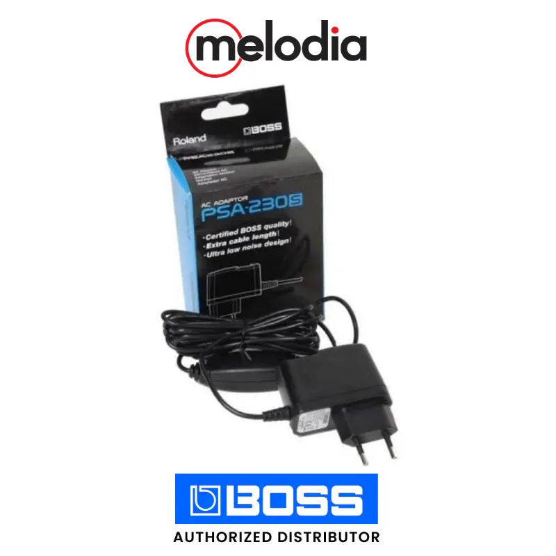 Boss PSA-230S 9v 500mA Adaptor Power Supply Pedal Efek