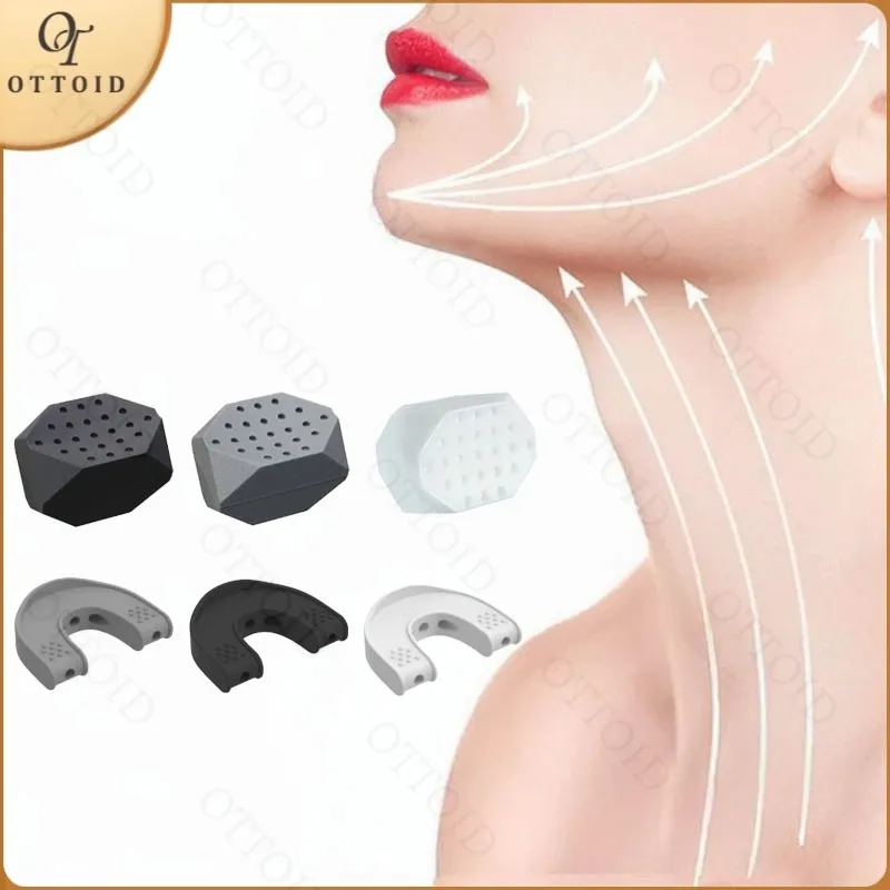 2 Pcs Alat Latihan Rahang Alat Pelatihan Wajah Alat Bantu Kebugaran Dan Kecantikan Memperkuat Dan Mengencangkan Otot Wajah