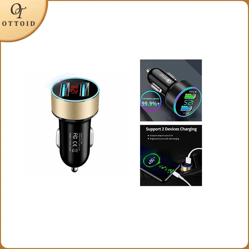 OTTOID Charger Mobil Fast Charging Charger 2 in 1 Fast Charging Charger Mobil Charger Motor Nmax Charger Motor