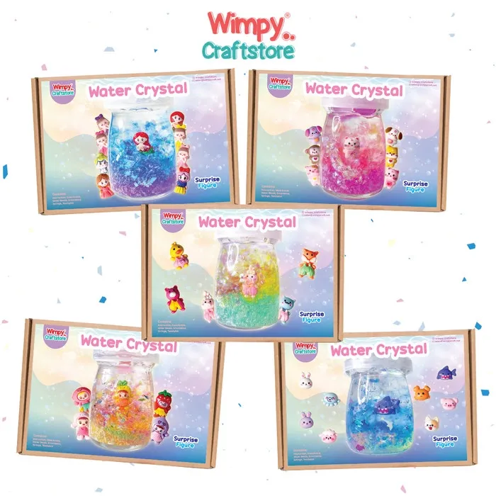 Wimpy KIT Water Crystal Set Dekorasi Hiasan Rumah Mainan Edukas