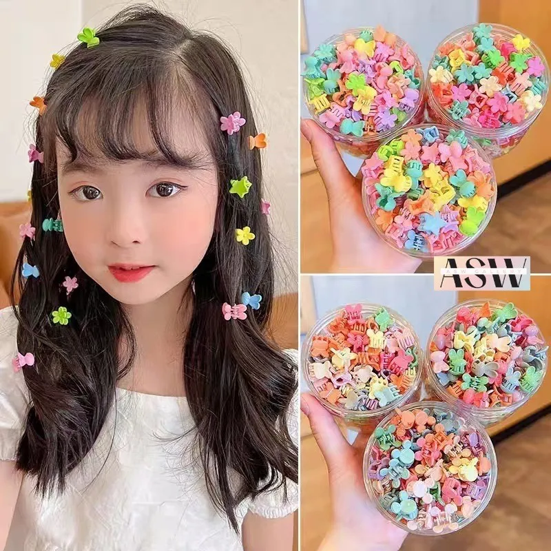 Jepit Rambut Mini Doff Lucu Anak Wanita Dewasa Jepitan Jedai Kecil Fashion Aksesoris ASW JPT48