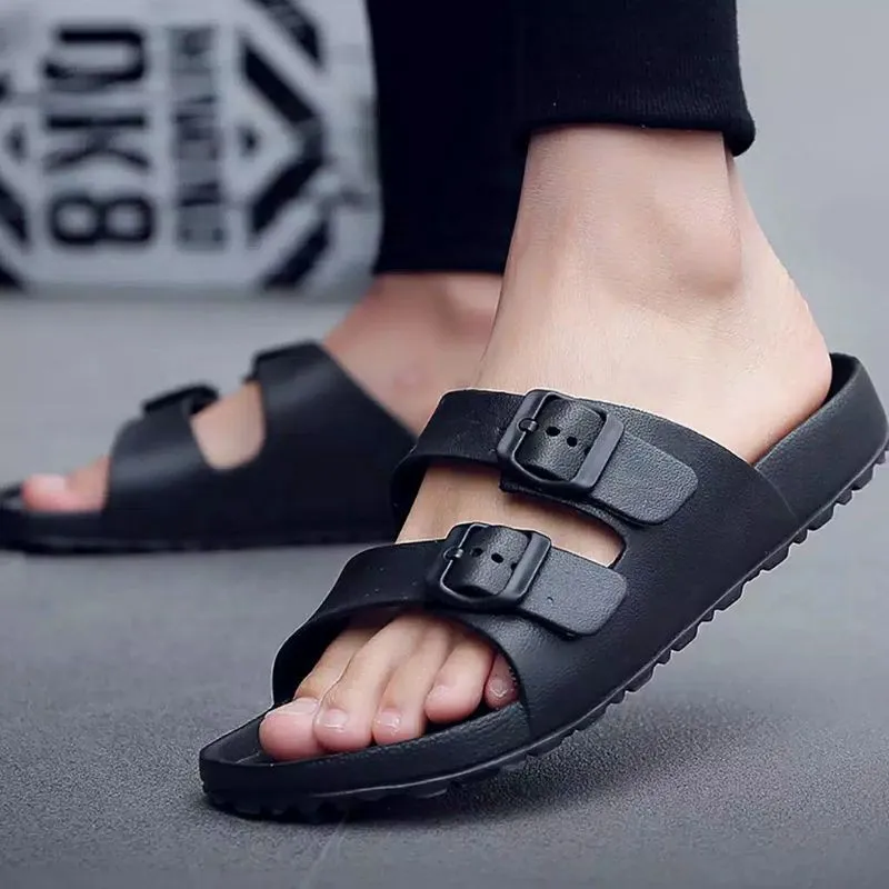 Limitless - Sandal Pria Slip On Casual Selop Phylon Sendal Slide Cowok Santai Original Kekinian