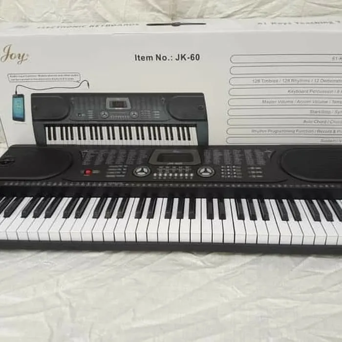 Keyboard Piano Organ merek JOY JK 60 ORIGINAL MURAH UNTUK PEMULA 100% ORI