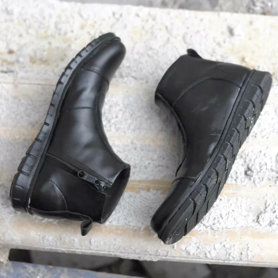 COZZO WOLF SEPATU PENTOPEL TINGGI BOOT SLETING KULIT 4SLI 0RIGINAL PREMIUM FORMAL PRIA COWOK KERJA KANTOR DINAS1 CZ-2421