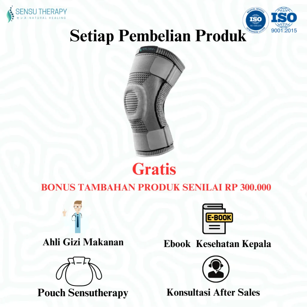 Sensu Deker Lutut | Sensu Knee Protector | Original SensuTherapy