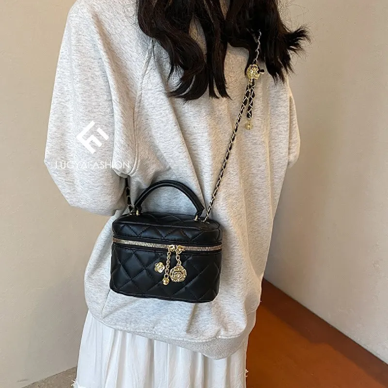 2728 Tas Selempang Mini Wanita Slingbag Vanity Rantai Perempuan 2 Varian Size