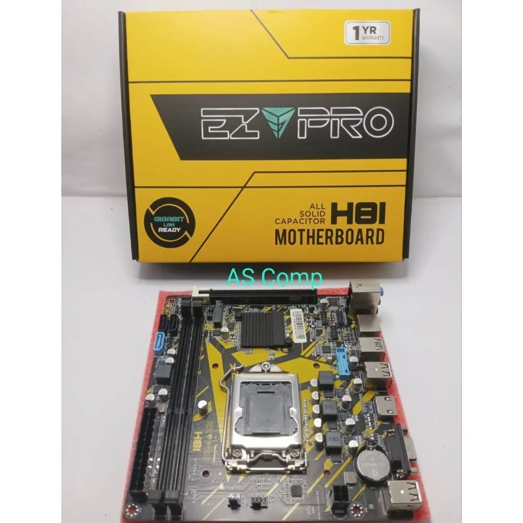 Motherboard Ezpro H81 Socket 1150 NVME Slot Usb 3.0