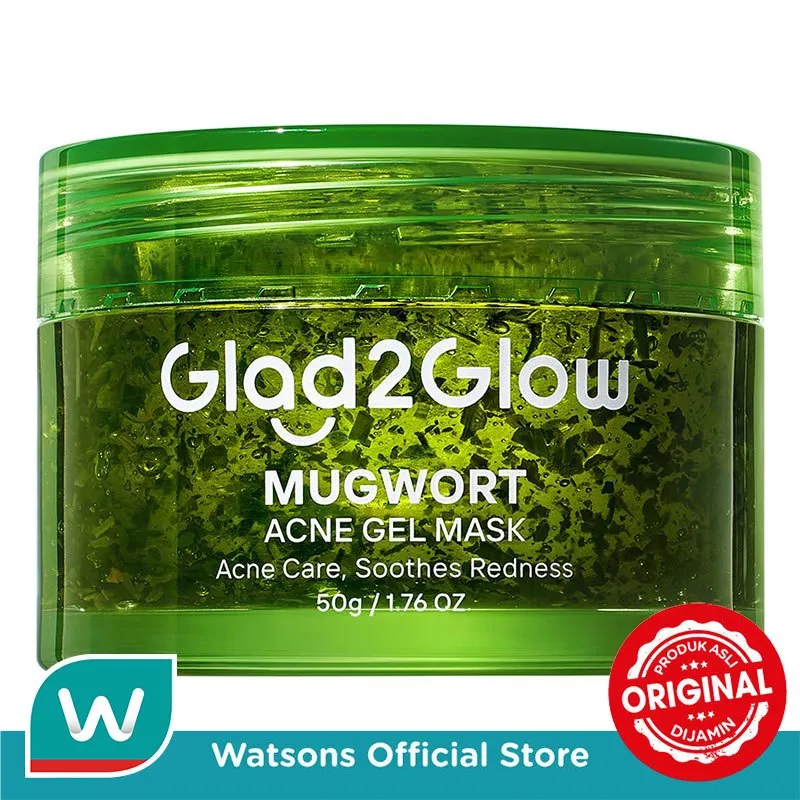 Glad2Glow Mugwort Acne Gel Mask 50gr