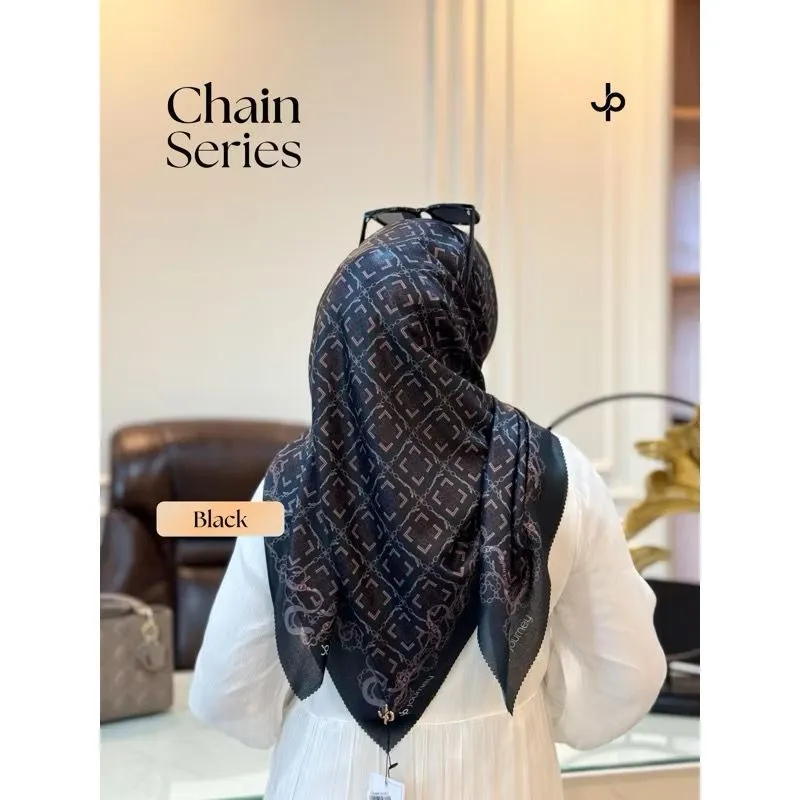 HIJAB SEGI EMPAT VOAL PREMIUM MOTIP CHAIN SERIES