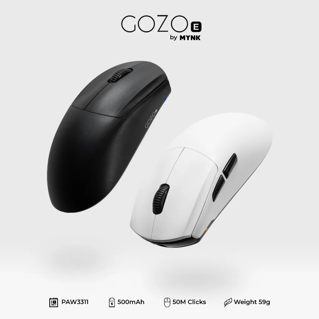 MYNK GOZO E Mouse Gaming Wireless Superlight