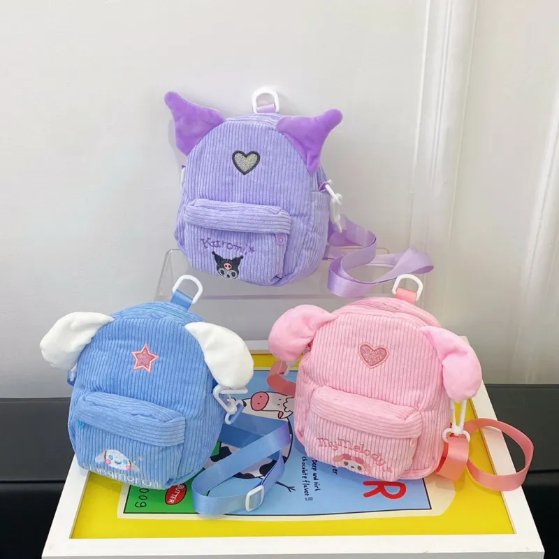 Tas MINI BULAT Beludru Anak Perempuan