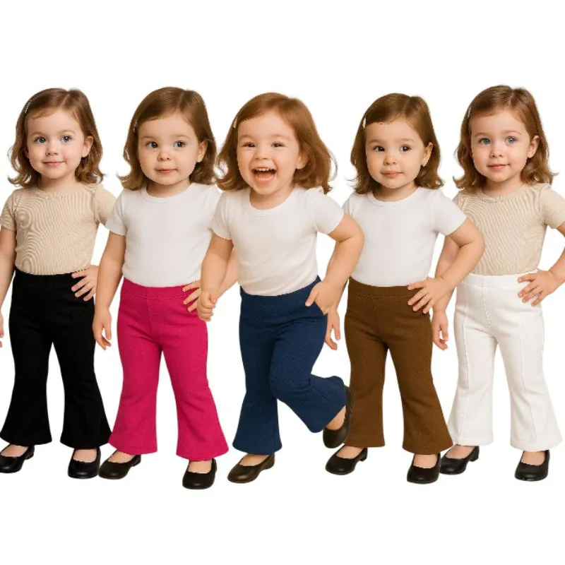 Celana anak perempuan Celana cutbray anak perempuan scuba celana panjang anak usia 1-8 tahun