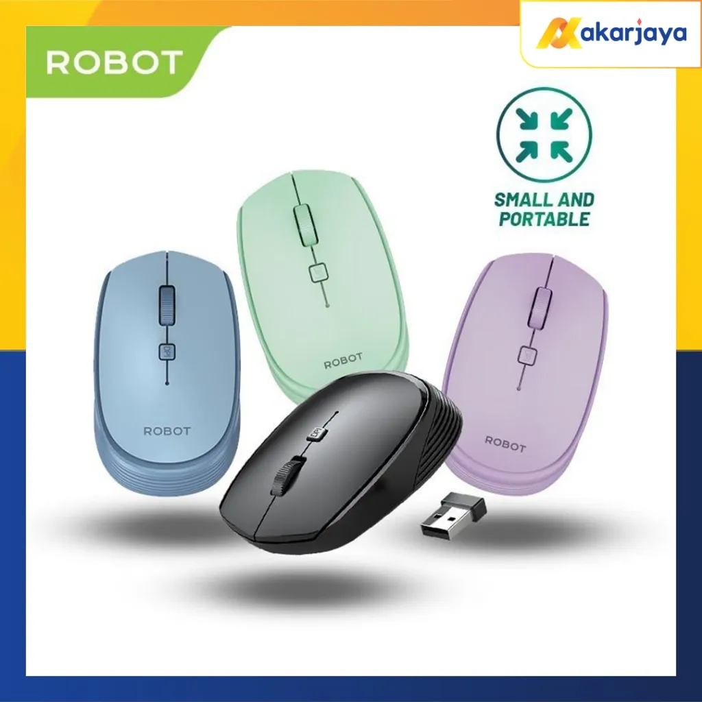 ROBOT M205 Mouse Wireless Optical 2.4Ghz 16000DPI