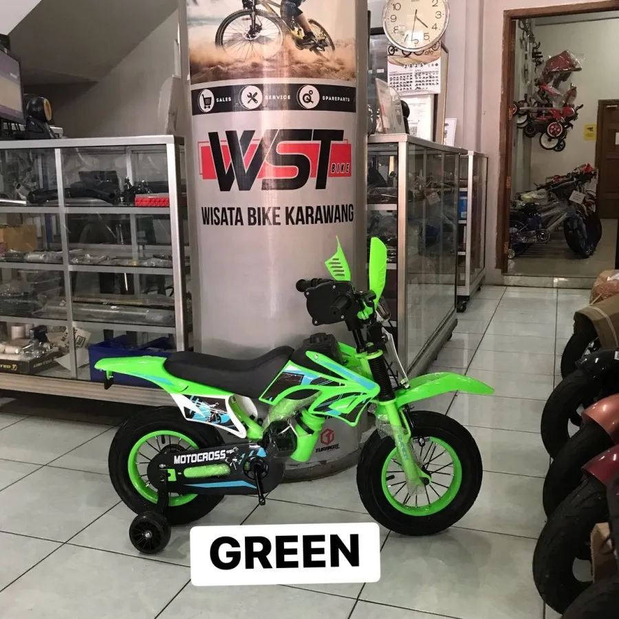 SEPEDA ANAK BMX MOTOR CROSS TRAIL 12 16 18 CLARION 9925 BAN 3.0