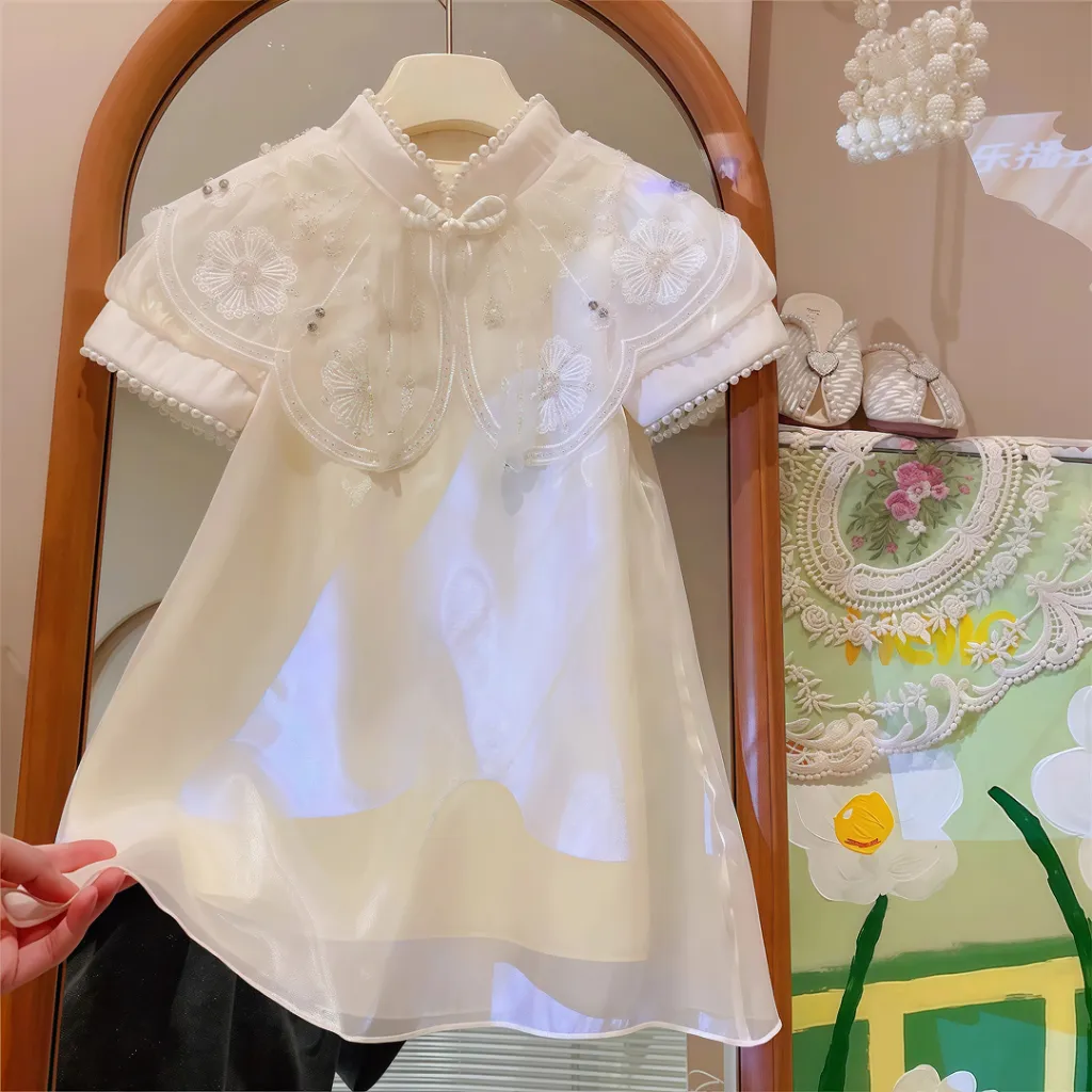 Futurestar Gaun Anak Korea New Arrival 2026 - Ukuran 1-7 Th- Elegant & Modis untuk Foto Party Pesta