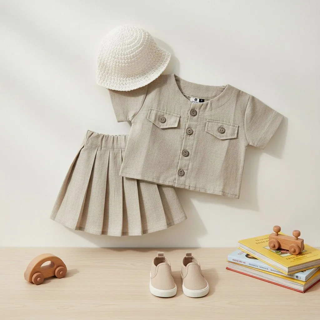 YURI SET - Baju Setelan Rok Anak & Bayi Perempuan 1-5 Tahun