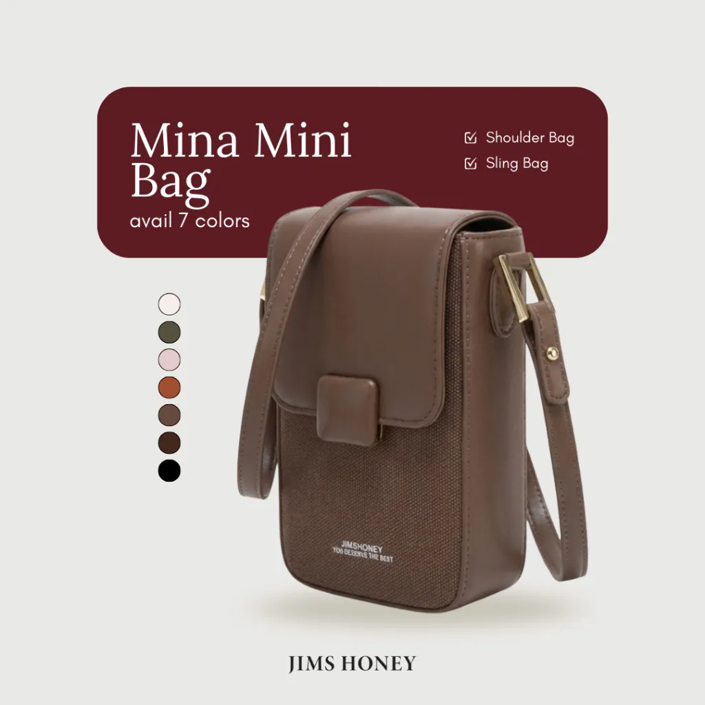 JIMS HONEY - Mina Mini Bag - Tas Selempang HP Wanita