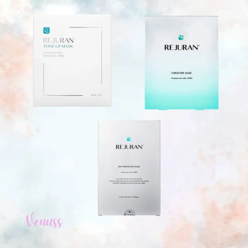 rejuran turnover mask 1 box ( 5pcs ) | rejuran skin protection mask 1 box (5pcs) | rejuran tone up mask 1 box (5pcs)