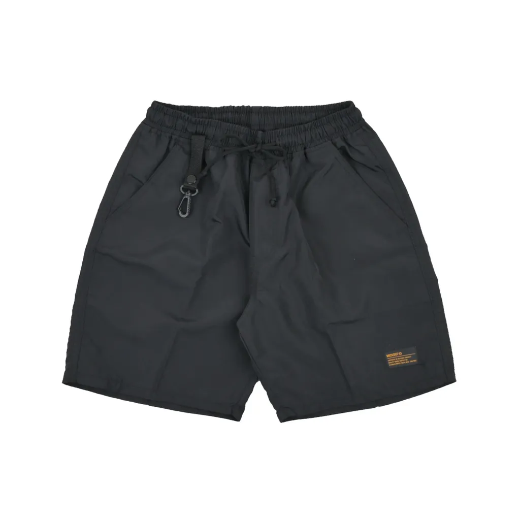 Mickout Adhor Shorts - Celana Pendek Taslan Pria Unisex - Hitam