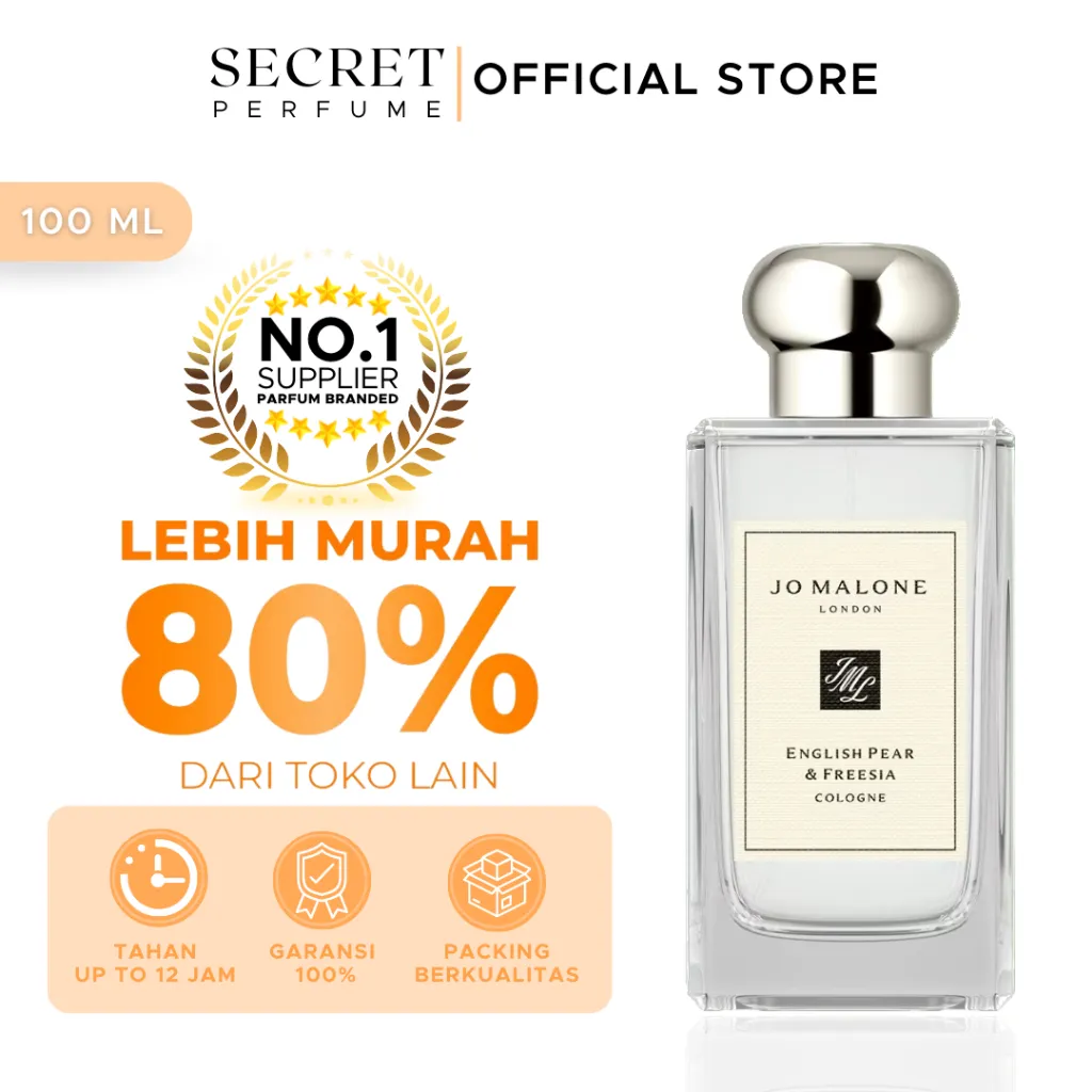 Parfum Jo Malone English Pear [100% Original Singapore] EDT Parfum Wanita By Secret Perfume