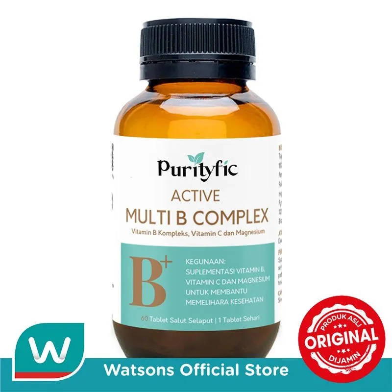 Purityfic Active Multi B Complex 60 Tablet